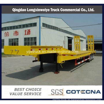 Alta Qualidade 80-100ton Low Bed Semi-Trailer